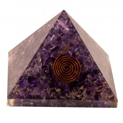 Bliss Creation Orgone Pyramid Healing Stone Energy..